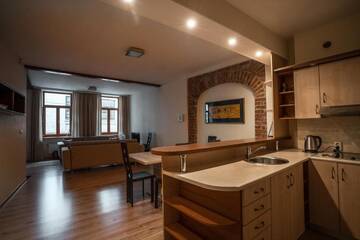Фото номера Просторные апартаменты с 1 спальней - Kalēju iela Апартаменты Old City Apartments г. Рига 12