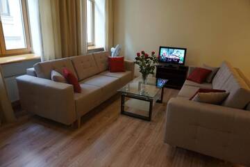Фото номера Просторные апартаменты с 1 спальней - Kalēju iela Апартаменты Old City Apartments г. Рига 18