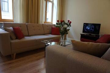 Фото номера Просторные апартаменты с 1 спальней - Kalēju iela Апартаменты Old City Apartments г. Рига 17
