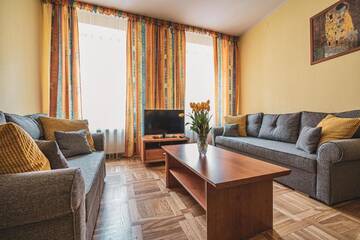 Фото номера Просторные апартаменты с 2 спальнями - Kalēju iela Апартаменты Old City Apartments г. Рига 4