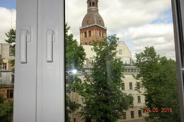 Фото номера Апартаменты с балконом Апартаменты Apartment Old Town Riga River View г. Рига 16