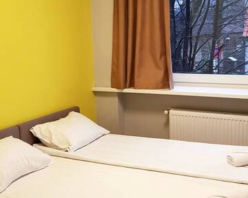 Фото номера Двухместный номер с 1 кроватью Отель Bridge Hotel г. Рига 2