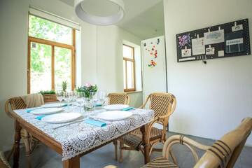 Фото номера Апартаменты с 2 спальнями - первый этаж Дома для отпуска Wooden House near City center г. Рига 62