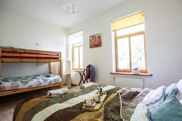 Фото номера Апартаменты с 2 спальнями - первый этаж Дома для отпуска Wooden House near City center г. Рига 40