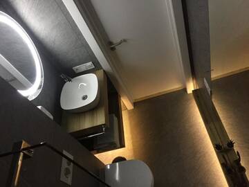 Фото номера Апартаменты с 2 спальнями - первый этаж Дома для отпуска Wooden House near City center г. Рига 19