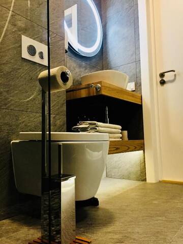 Фото номера Апартаменты с 2 спальнями - первый этаж Дома для отпуска Wooden House near City center г. Рига 50