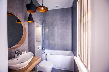 Фото номера Апартаменты с 2 спальнями - первый этаж Дома для отпуска Wooden House near City center г. Рига 25